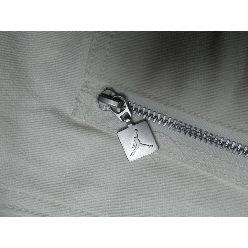 Nike‎ Air Jordan Renegade Women's White Canvas Jacket FN5674-133 Size Medium New